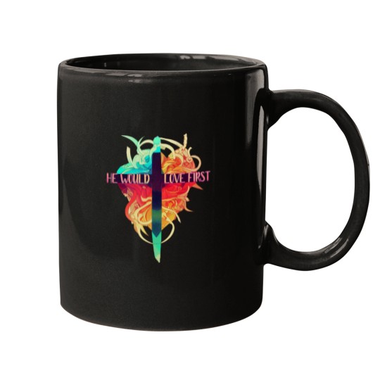 Discover WWJD He Would Love First Mugs