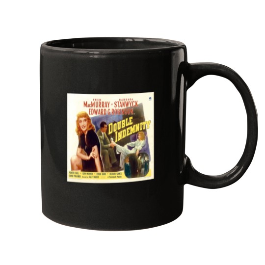 Discover Double-Indemnity-Film-Noir T-Shirt Mugs