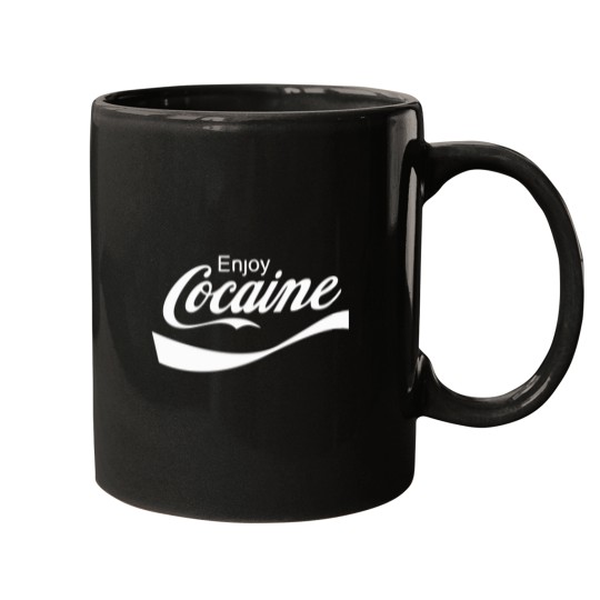 Discover Enjoy Cocaine T-Shirt Mugs