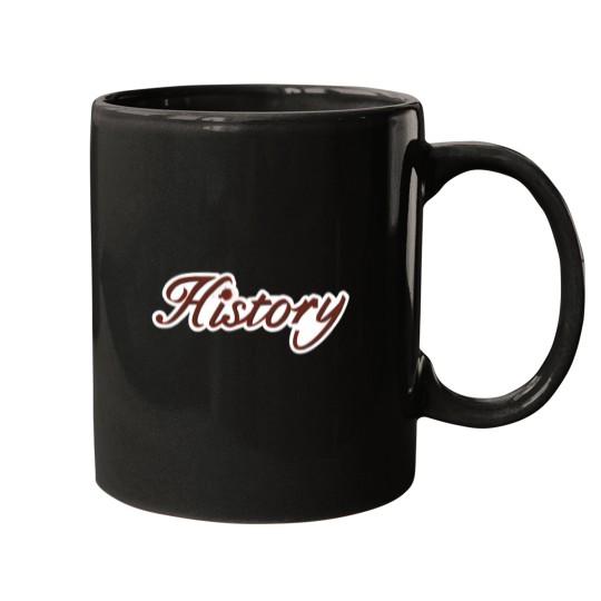 Discover History School Subjects 626 Mugs