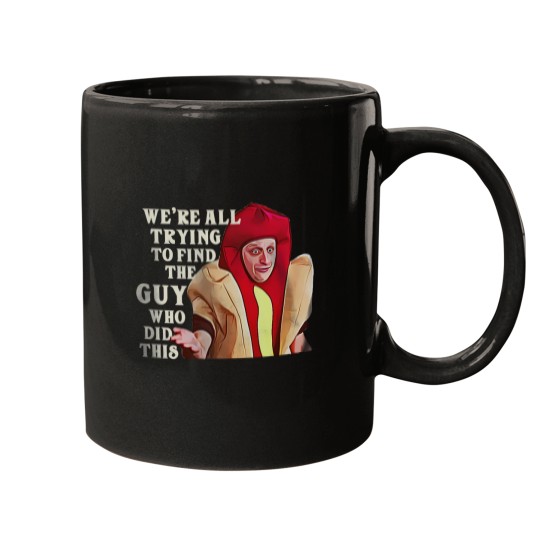 Discover I Think You Should Leave Tim Robinson Hot Dog Mugs, ITYSL Hot Dog Suit Mugs