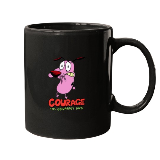 Discover scare The courage Pink color animalgift for fans Mugs