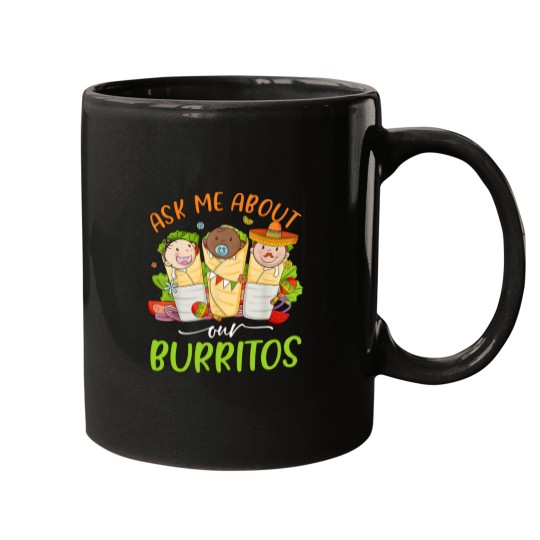 Discover Ask Me About Our Burritos Mugs, Mexico NICU Nurse Mugs, Nicu Cinco De Mayo Mugs