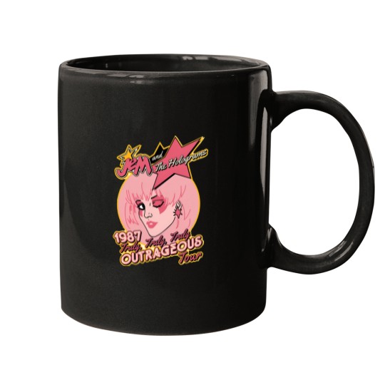 Discover Jem & The Holograms Mugs, Jem Outrageous Tour Mugs
