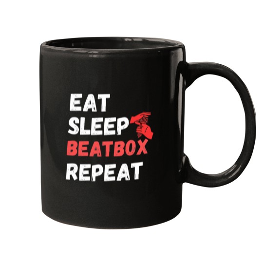 Discover Eat Sleep Beatbox Repeat (5) Mugs