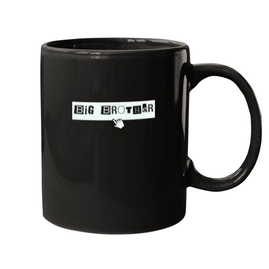 Discover Big Brother Starts Now Press Button Mugs
