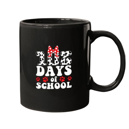 Discover 102 Days Of School Dog Lover 100 Days Smarter Boys Girls Mugs