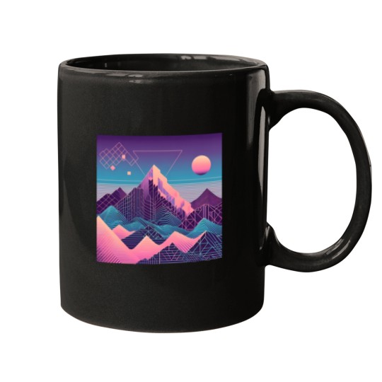 Discover 3041 Vapor Mountains Active T-Shirt Mugs
