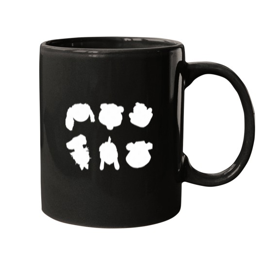 Discover The Mup pets Silhouettes Mugs