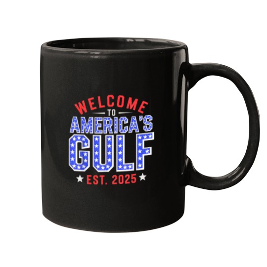 Discover Welcome To Americas Gulf Funny Trump Beach Cruis Mugs