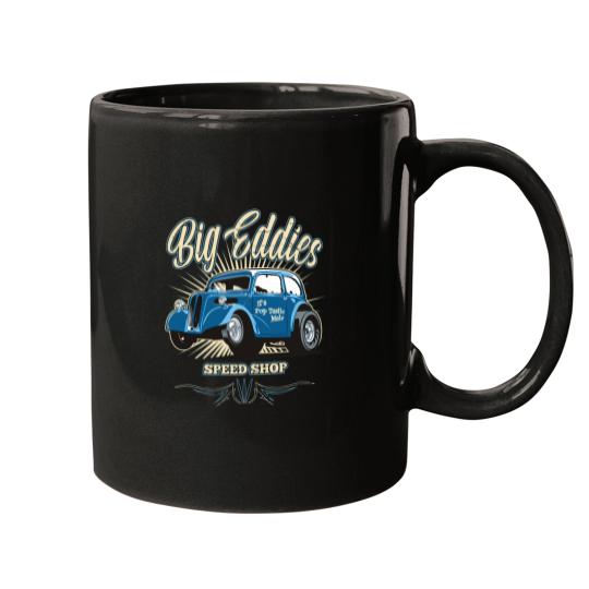 Discover Ford1 Pop Hot RodCar Dragster Active Mugs