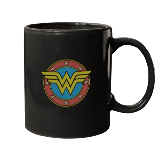 Discover Wonder Woman Vintage Emblem Swea Mugs