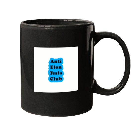Discover Anti Elon Teslaa Club Bumper Stickers  Sticker 6127 Mugs