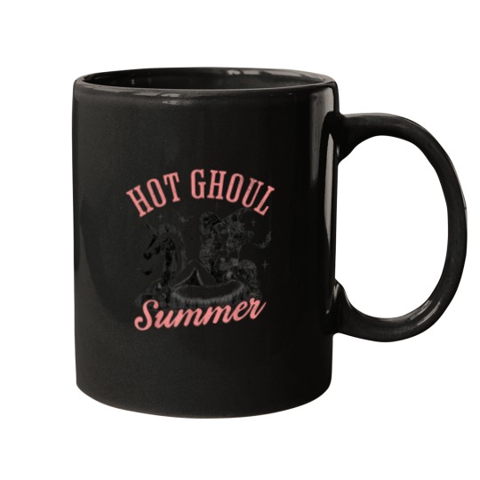 Discover Women Funny Halloween Hot Ghoul Summer Summerween Mugs