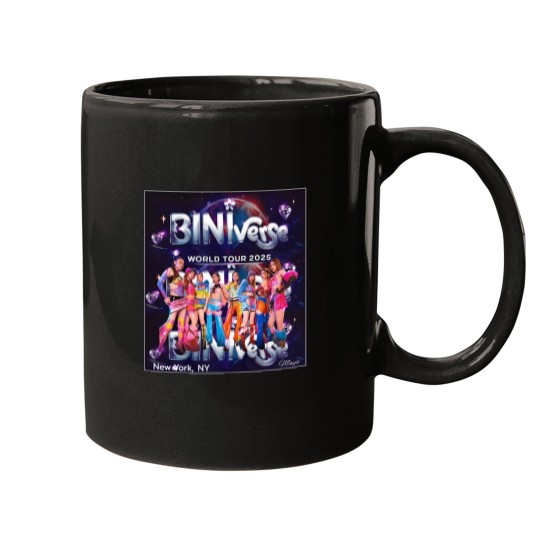 Discover BiniVerse World Tour 2025 Concert Mugs, Bini Blooms Concert Mugs, bini tour concert 2025