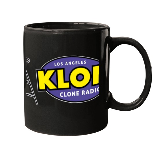 Discover KLON Los Angeles Clone Radio station logo 1 Mugs