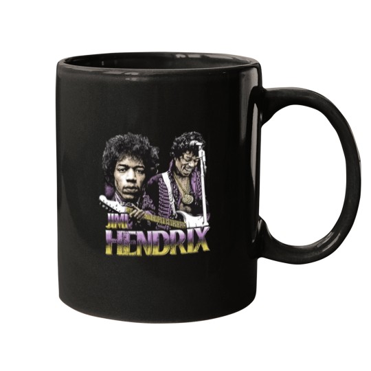 Discover Jimi Hendrix Rock Jimi Hendrix Vintage Music Mugs