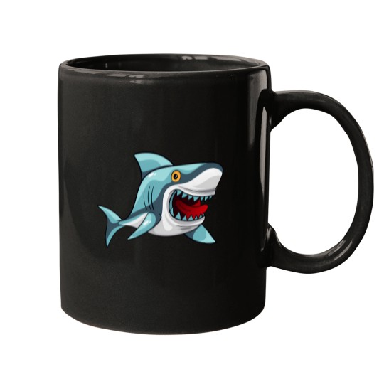 Discover Open mouth Bape Shark Mugs