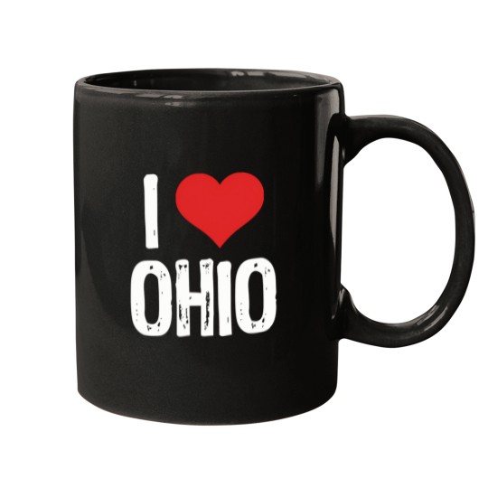 Discover I-Love-Ohio T-Shirt Mugs