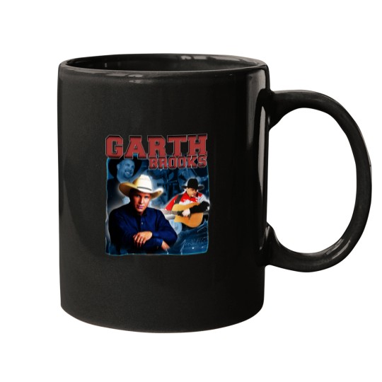 Discover Retro Truth About Garth Brooks Tribute Vintage Bootleg Design Mugs