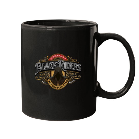 Discover Black Riders Motorcycle Club - Fantasy Funny Mugs