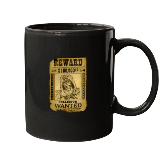 Discover Collector-Wanted-Poster-Retro-Mortal-Kombat-Gaming-Art T-Shirt Mugs
