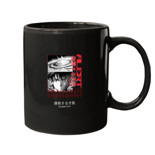 Discover aesthetics japaneses animes retro vintages exploding Mugs