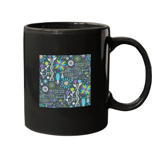 Discover Flowers And Stems 4119 Mugs