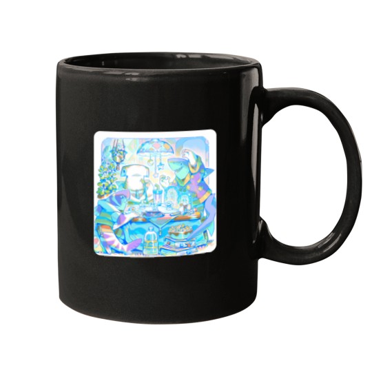 Discover Nerd Shark Sunaookami Shiroko Blue Archive Sticker Mugs