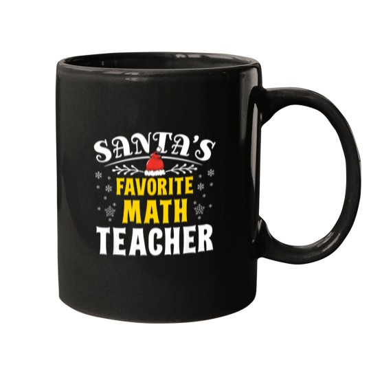 Discover Santa Favorite Math Teacher 3076 Mugs
