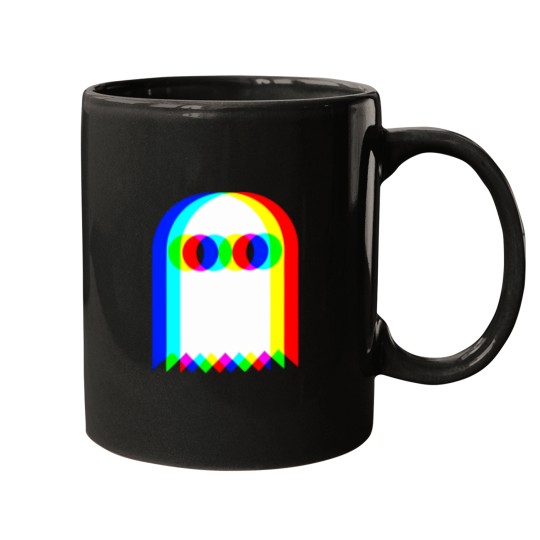 Discover Ghost Trippy Halloween Techno Rave Edm Music Party T-Shirt Regular Print Mugs