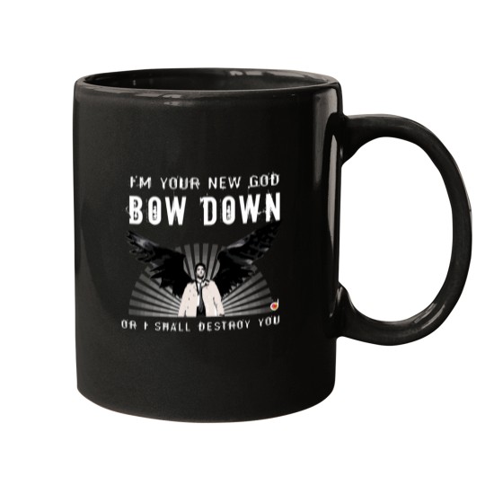Discover CASTIEL NEW GOD Mugs