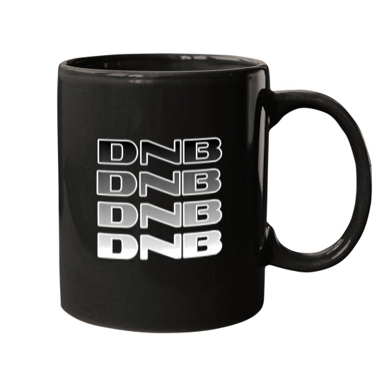 Discover Dnb Drum'N'Bass Shirt - A Junglist Bw Fade Remix Mugs