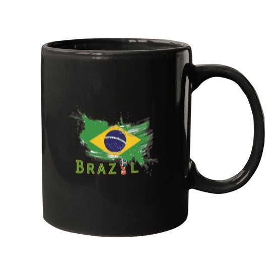 Discover Brazil 2018 FIFA World Cup Brazilian Football Confederation CBF Mugs