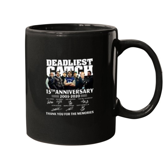 Discover Deadliest Catch 15Th Anniversary 2005-2020 Premium Mugs