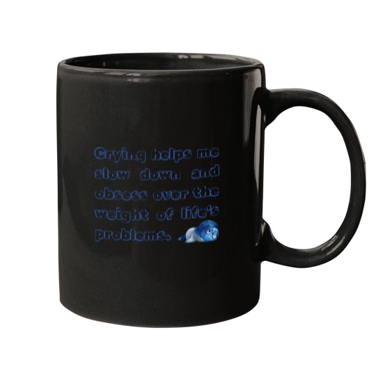 Discover Crying helps me slow down - Sadness Mugs