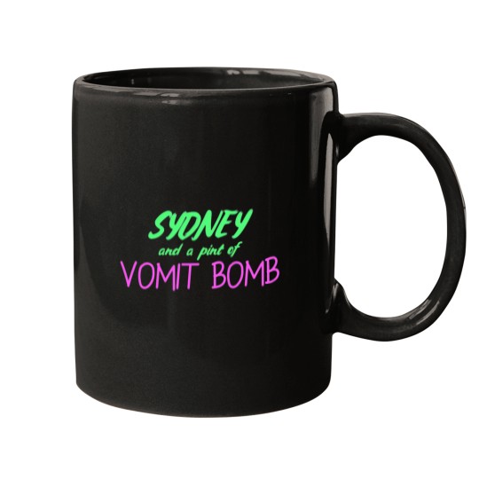 Discover Sydney and a pint of Vomit bombs Mugs