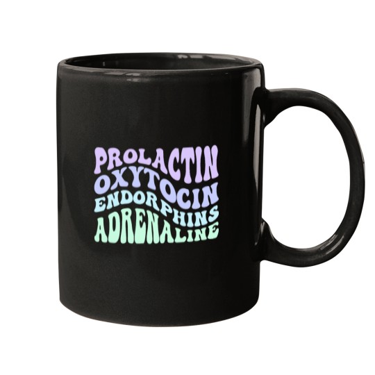 Discover The Birth Hormone waves Mugs