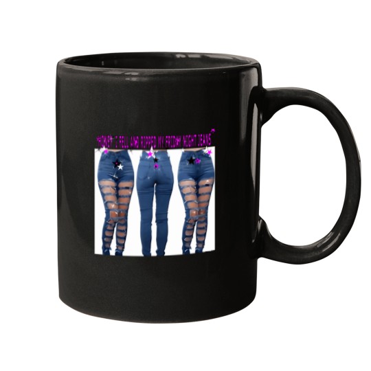 Discover Going-To-A-Rave-So-Had-To-Rip-My-Jeans-(1) T-Shirt Mugs
