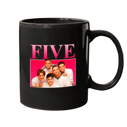Discover Five Boy Bands Mugs