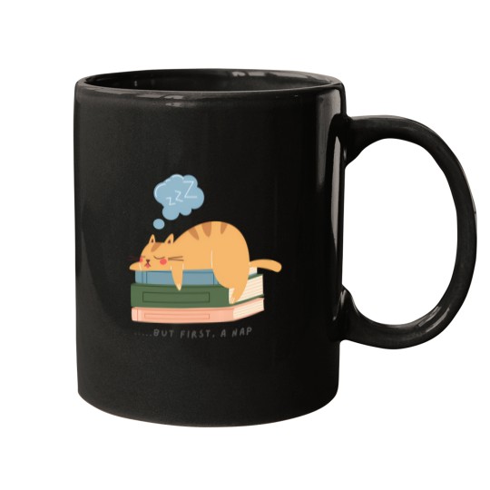 Discover But first a nap Mugs