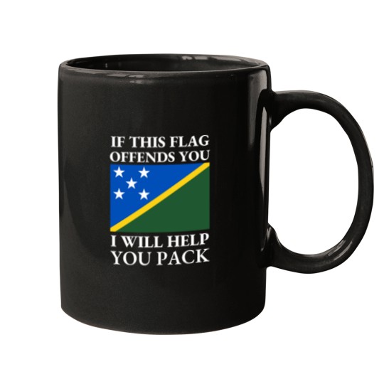 Discover if this flags offends you i will help you pack Mugs