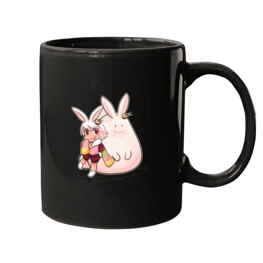 Discover Moon rabbit almond For strawberry cake Kawaii Mugs