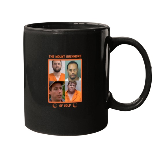 Discover Mount Rushmore of Golf Mugs, Funny Golf Mugs, Tiger Mugs, Free Scottie