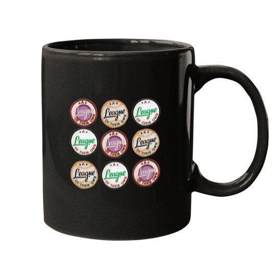 Discover A League of their own patch set Mugs