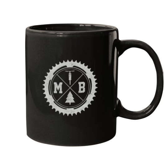 Discover Mtb Mountain Bike Downhil Biking Cycling Mountain Biker Mugs