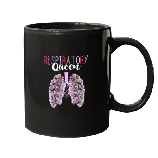 Discover Lung Doctor RT Respiratory Queen Respiratory Therapist Mugs