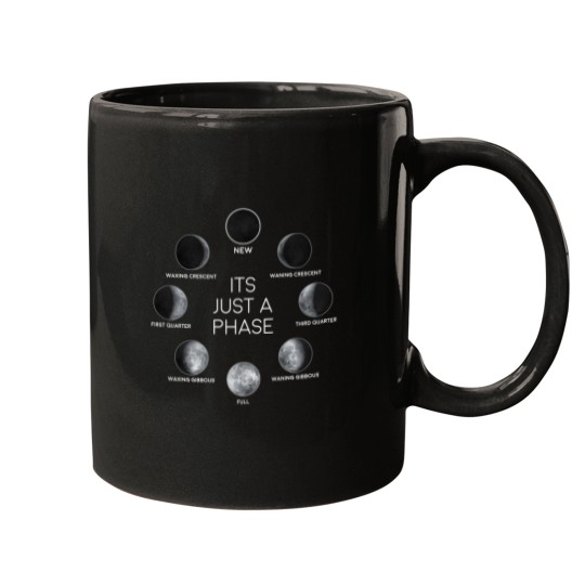 Discover Just A Phase Moon Lunar Space  Family Chrismast Present Gift Mugs