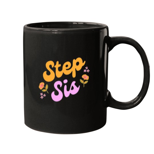 Discover step-sis-Gift-for-step-bro Mugs