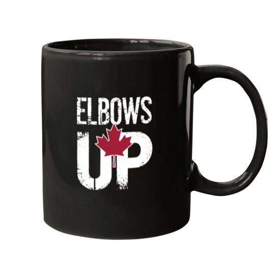 Discover Elbows Up Canada Mugs